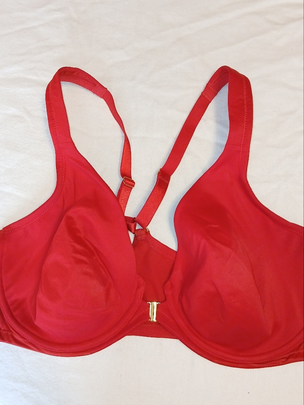 NWOT Sz.42B Womens Delimira Front Closure Underwire Racerback Bra